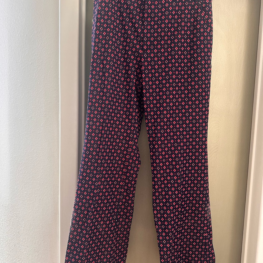Gucci geometric G flare pants